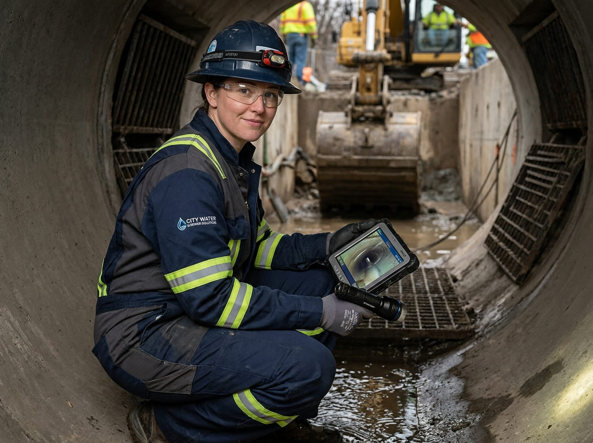 Sewer Line Inspection & Replacement in Kemah